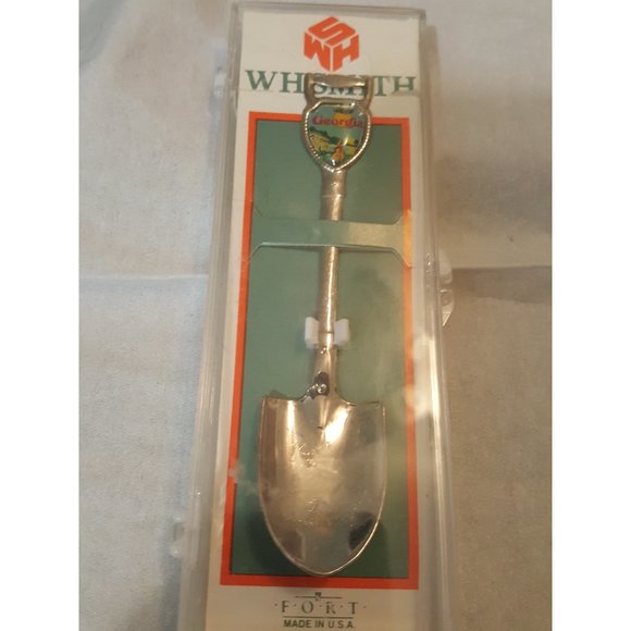 Vintage Souvenir Spoon US Collectible - Georgia Enameled - Picture 7 of 8